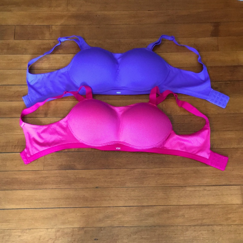 VICTORIA’S SECRET VSX SPORT BRAS SIZE 34D